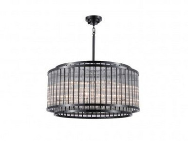 Waldorf 1 Light Large Round Chandelier By Avenue - HF1928