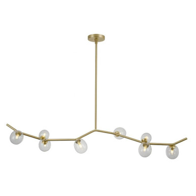 Hampton 8 Light Mini Chandelier By Avenue - HF4808