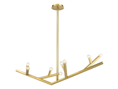 The Oaks 8 Light Medium Linear Chandelier By Avenue - HF8888