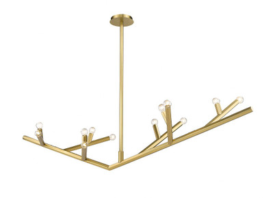 The Oaks 12 Light Medium Linear Chandelier By Avenue - HF8812