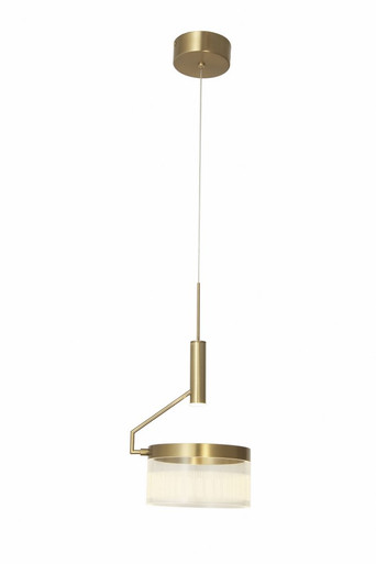 Fleming 26W 2 LED Off Set Small Pendant by Abra - 10101PN