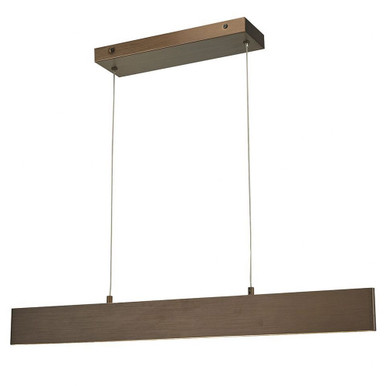 Slim 21W 1 LED Mini Pendant by Abra - 10095PN