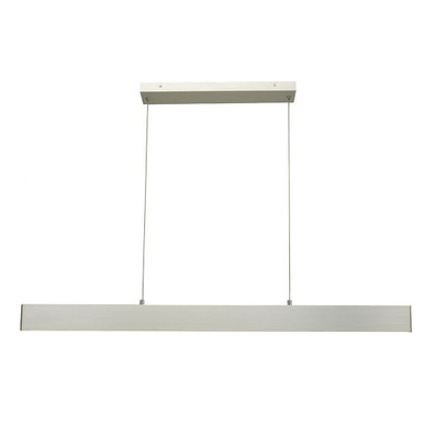 Slim 30W 1 LED Mini Pendant by Abra - 10096PN