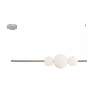 Orb 34W 1 LED Linear Pendant by Abra - 10024PN