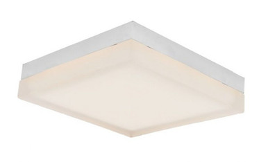 IceCube 25W 1 LED 12 Inch Wide Flush Mount by Abra - 30081FM