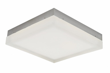 IceCube 22W 1 LED 9 Inch Wide Flush Mount by Abra - 30080FM