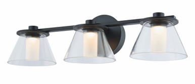 Cone 21.3W 3 LED Light Vanity Light by Abra - 20127WV