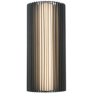 Lava 24W 1 LED Outdoor Wall Mount 7.3 Inch Tall and 16 Inch Wide by Abra - 50033ODW