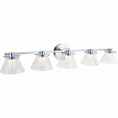 Cone 35.5W 5 LED Light Vanity Light by Abra - 20129WV