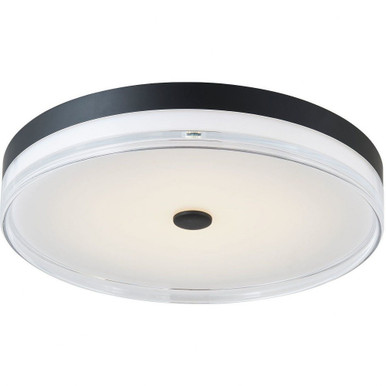 Iris 40W 1 LED Flush Mount 20 Inch Tall and 3.34 Inch Wide by Abra - 30042FM