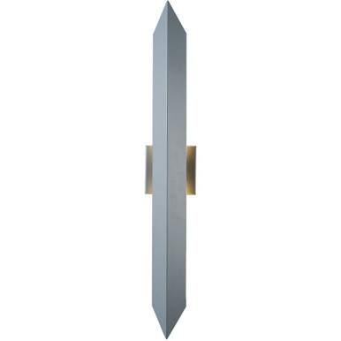 Pauldron 24W 1 LED Outdoor Wall Mount 4.72 Inch Tall X 30 Inch Wide by Abra - 50109ODW