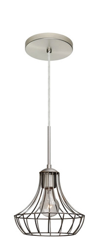 Spezza 7 One Light Cord Pendant with Flat Canopy 8 x 7.25 Inches by Besa - 1JT-SPEZZA7