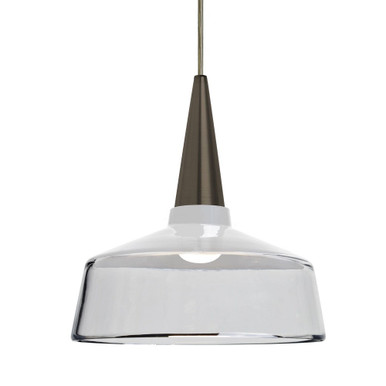 Baron 10 9W 1 LED Small Cord Pendant by Besa - 1JT-BARON10