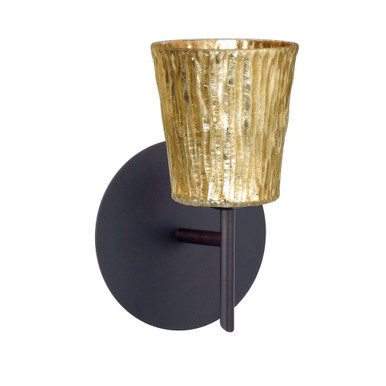 Nico 4 1 Light Mini Contemporary Wall Sconce 7.5 Inch Tall by Besa - 1SW-5125