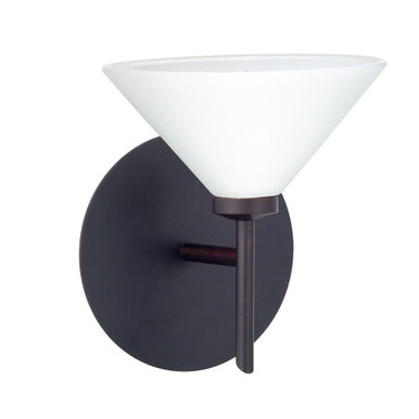 Kona 1 Light Wall Sconce 6.5 Inch Tall by Besa - 1SW-1176