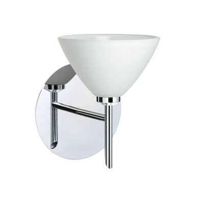 Domi 1 Light Wall Sconce 6.75 Inch Tall by Besa - 1SW-DOMI