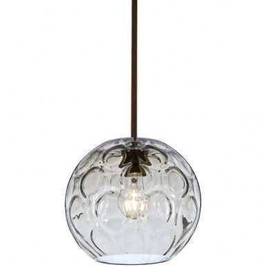 Bombay 1 Light Small Cord Pendant by Besa - 1TT-BOMBAY