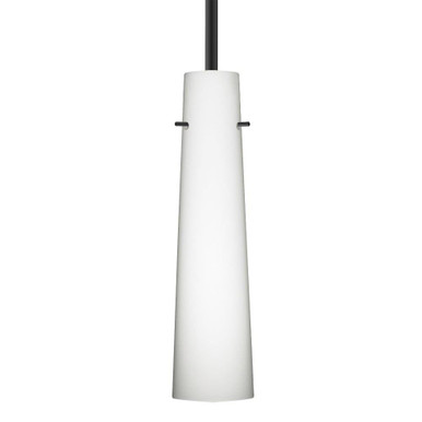 Camino 1 Light Mini Stem Pendant by Besa - 1TT-5674-BK