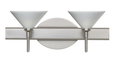 Kona 2 Light Vanity Light 14.63 Inch Wide by Besa - 2SW-KONA