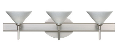 Kona 3 Light Vanity Light 22.5 Inch Wide by Besa - 3SW-KONA