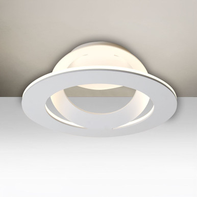 Cue 15W 1 LED 12 Inch Wide Semi Flush Mount by Besa - CUE-LED