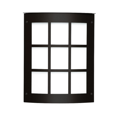 Moto 13 10W 2 LED Outdoor Wall Lantern by Besa - MOTO13GR-WA