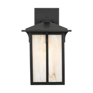 Tomek 1 Light Medium Outdoor Wall Lantern 14 Inch Tall by Generation - 8652701CG