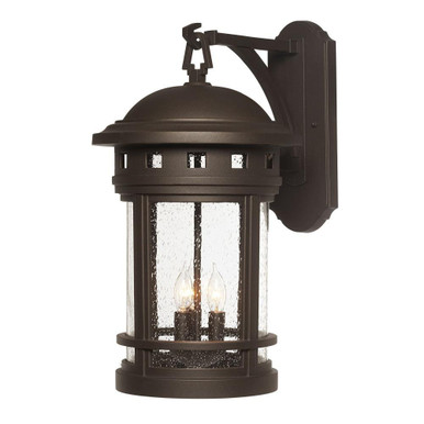 Sedona 3 Light Outdoor Wall Lantern 20 Inch Tall by Designers Fountain - 2391