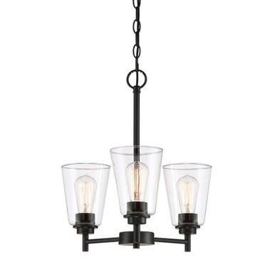 Westin 3 Light Small Chandelier by Designers Fountain - 95783