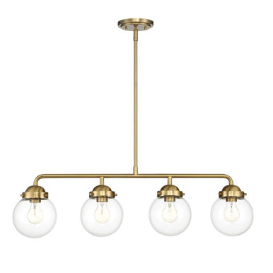 Knoll 4 Light Large Island Chandelier by Designers Fountain - 95938
