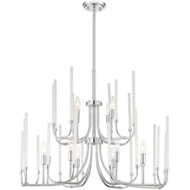 Laretto 12 Light Large Chandelier by Designers Fountain - 917812