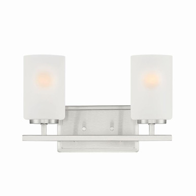 Carmine 2 Light Vanity Light by Designers Fountain - D239M-2B
