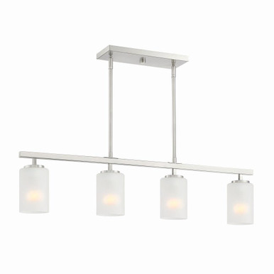 Carmine 4 Light Oversized Island Chandelier by Designers Fountain - D239M-IS