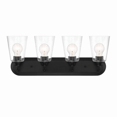 Zane 4 Light Vanity Light by Designers Fountain - D241M-4B