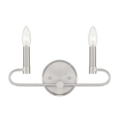 Summit 2 Light Vanity Light by Designers Fountain - D269C-2B-MB