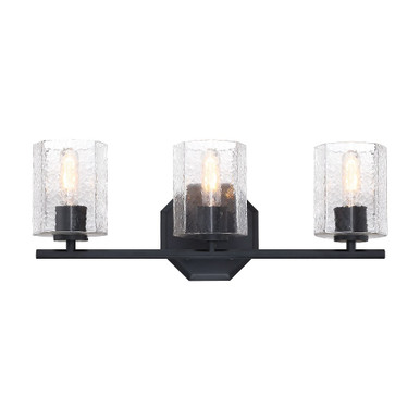 Haven 3 Light Bath Vanity 9.5 Inch and 24 Inch Wide by Designers Fountain - D309M-3B