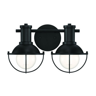 Dalton 2 Light Vanity Light by Designers Fountain - D243M-2B