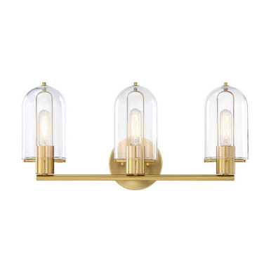 Skylar 3 Light Bath Vanity 11.5 Inch X 24.5 Inch Wide by Designers Fountain - D332M-3B