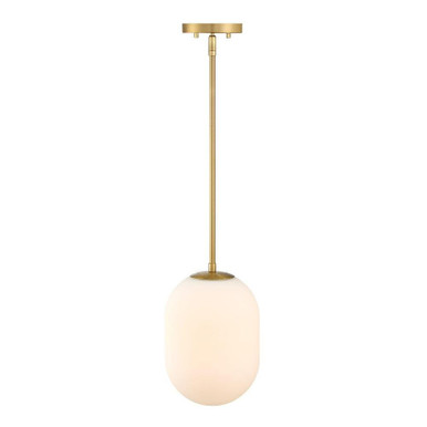 Noor 1 Light Pendant 12.75 Inch Tall X 8.5 Inch Wide by Designers Fountain - D324M-8P