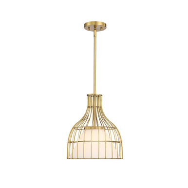 Evensong 1 Light Pendant 14.75 Inch and 12 Inch Wide by Designers Fountain - D340M-12P