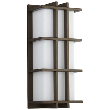 Telshor 10.1W 1 LED Light Outdoor Wall Lantern by Oxygen - 3-710-EM