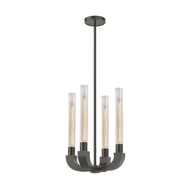 Flute 4 Light Small Chandelier by Kuzco - CH316004