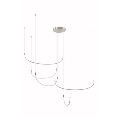 Talis 80W LED Pendant 9.25 Inch Tall and 70.5 Inch Wide by Kuzco - MP89570-UNV