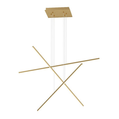Vega Minor 69W LED Pendant 0.5 Inches Tall and 47.25 Inches Wide by Kuzco - MP18203