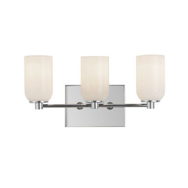 Nola 3 Light Bath Vanity 9.13 Inch Tall and 17.63 Inch Wide by Kuzco - VL57718