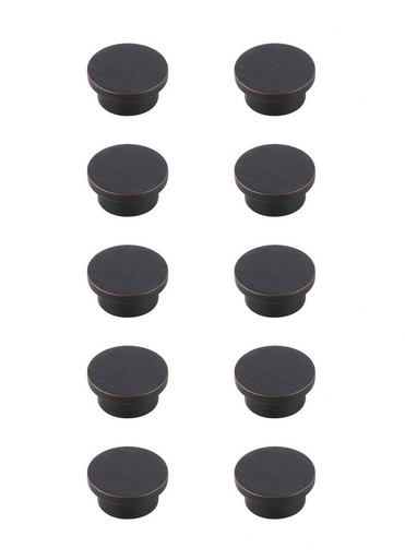 Trovon 0.7 Inch Oversize Round Knob (Pack of 10) by Elegant Decor - KB2009-10PK