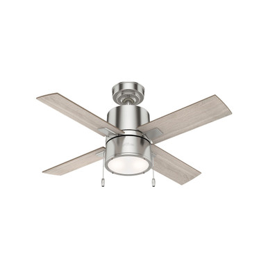 Beck 42 Inch Ceiling Fan with LED Light Kit and Pull Chain by Hunter Fans - 1000814