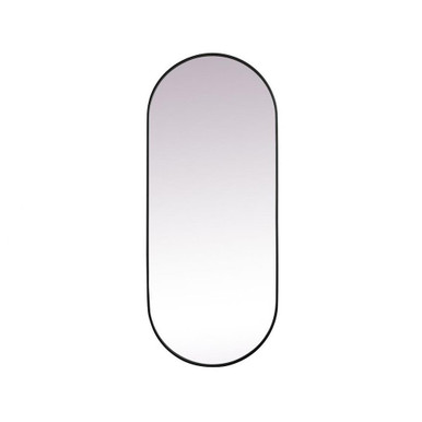 Asha Oval Mirror 72 Inch Tall and 30 Inch Wide by Elegant Decor - MR2A3072