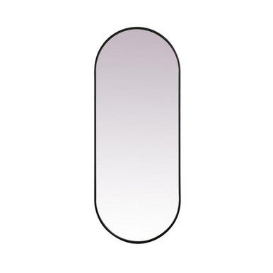 Asha Oval Mirror 60 Inch Tall and 24 Inch Wide by Elegant Decor - MR2A2460