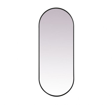 Asha Oval Mirror 60 Inch Tall and 24 Inch Wide by Elegant Decor - MR2A2460